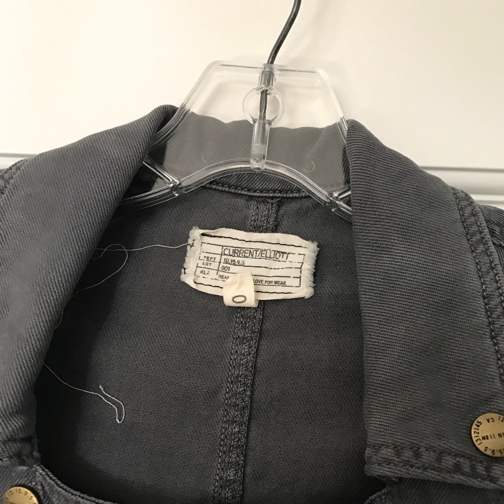 Current Elliot Dark Gray Light Jacket - image 3